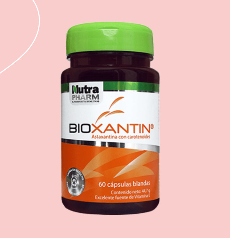 BIOXANTIN (ASTAXANTINA CON CAROTENOIDES) X 60 CÁPSULAS NUTRAPHARM