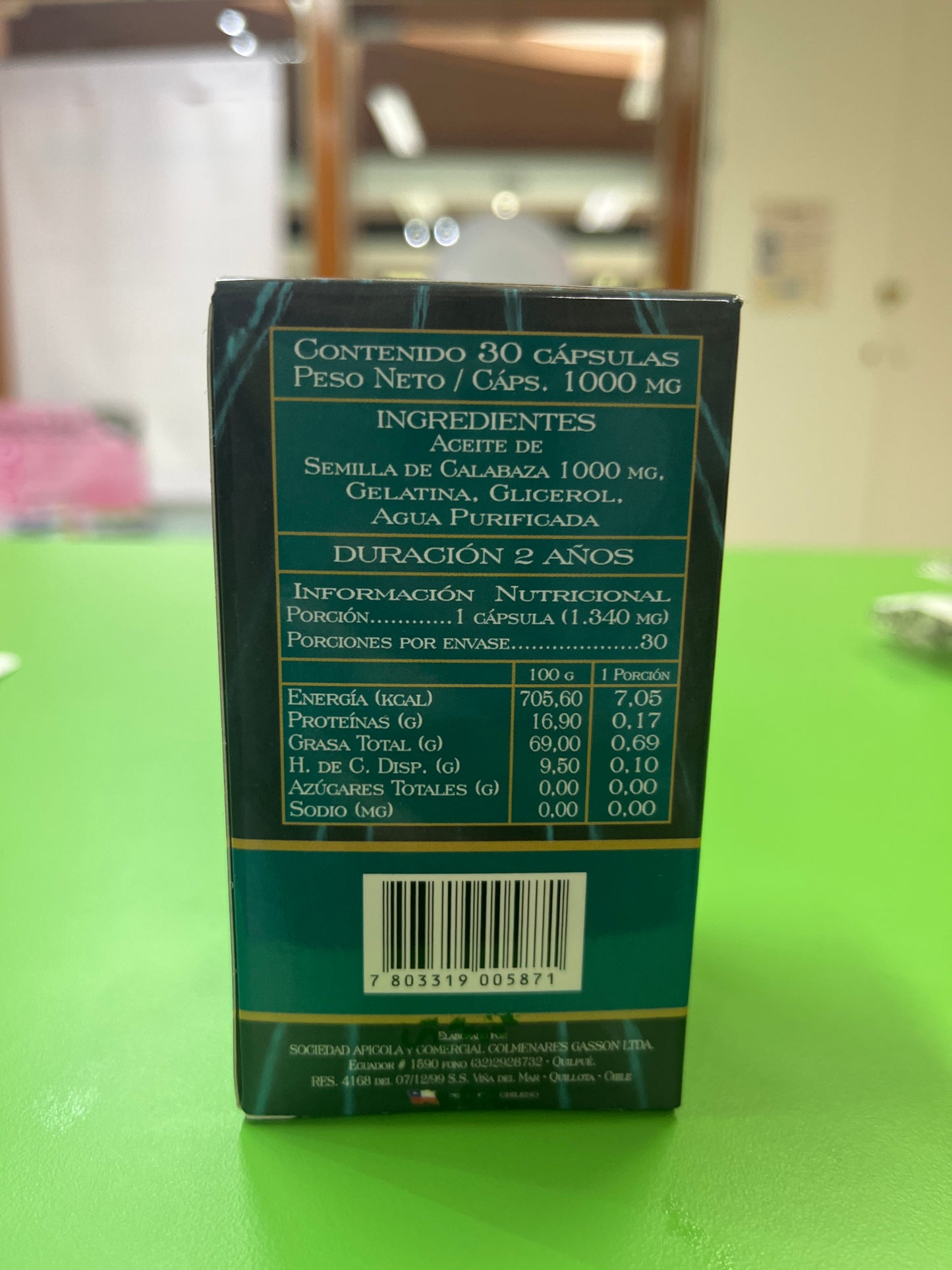 PEPA CALABAZA X 30 CÁPSULAS BLANDAS AUTA VITALIS