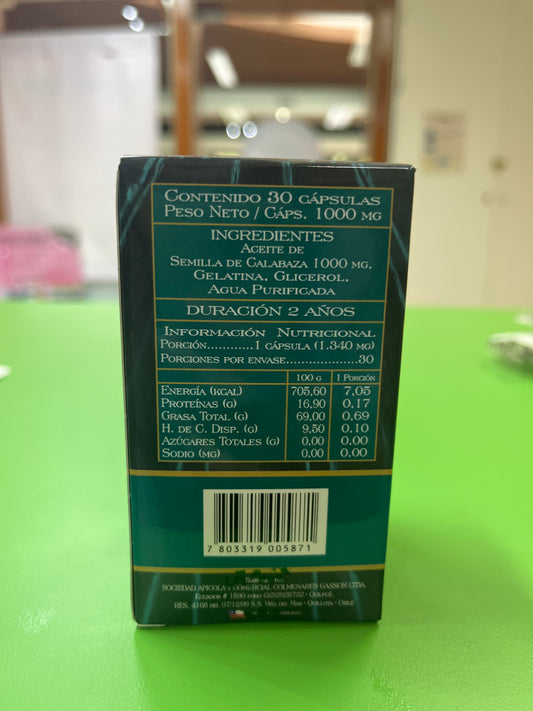 PEPA CALABAZA X 30 CÁPSULAS BLANDAS AUTA VITALIS