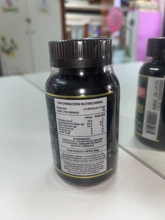 Cándida cleanse 600 mg 60 cap Vibralab