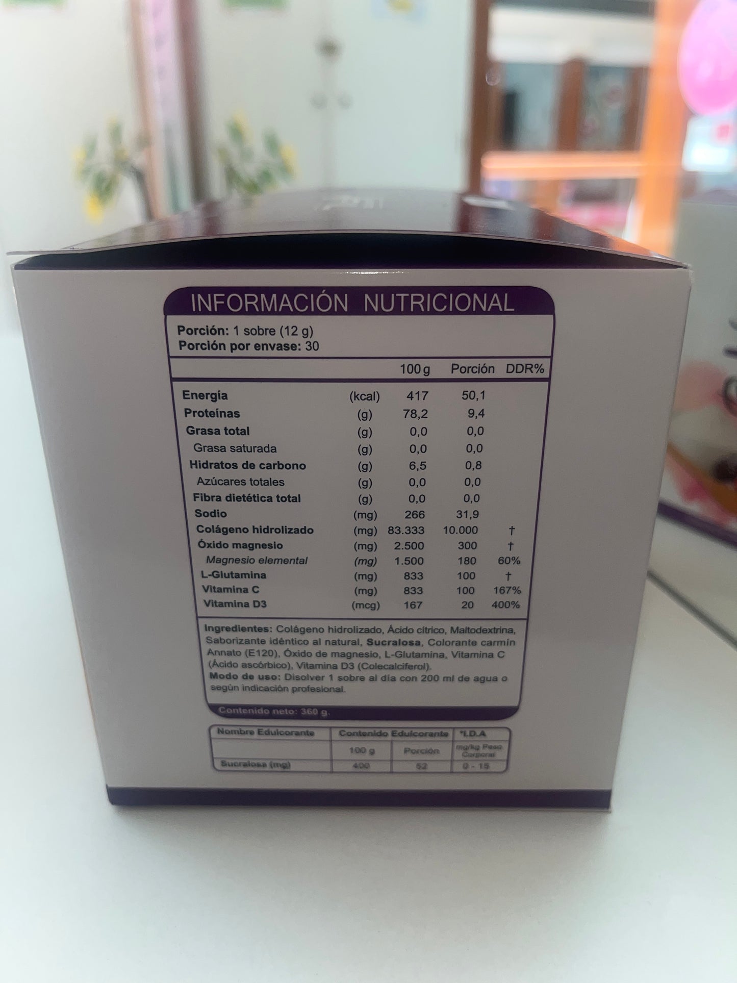 Colágeno (vitamina C y D) 12 g FNL