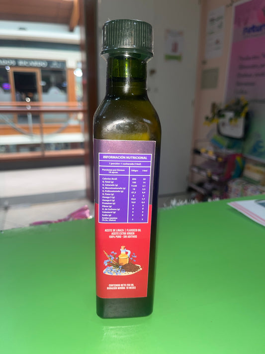 Aceite de linaza 250 ml Vibralab