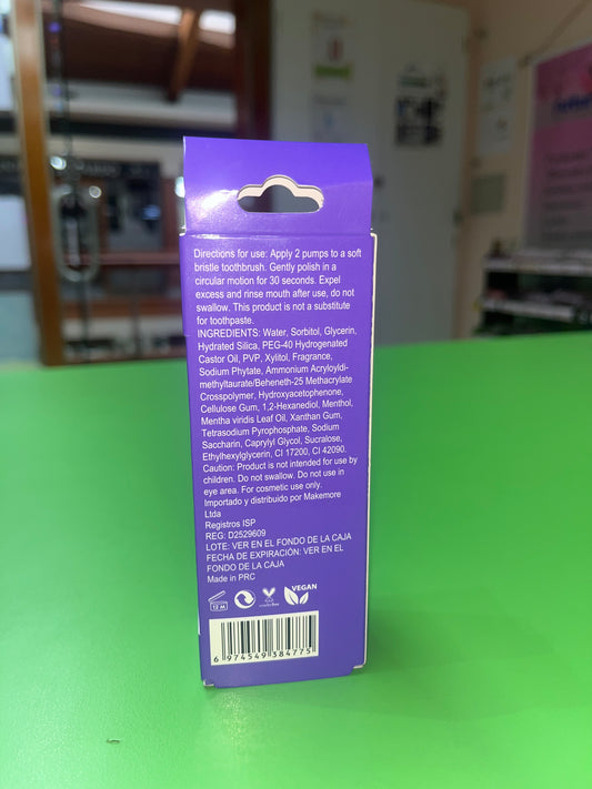 Oh White teeth Grape (SÉRUM CORRECTOR COLOR) Violeta 30 ml Misucka