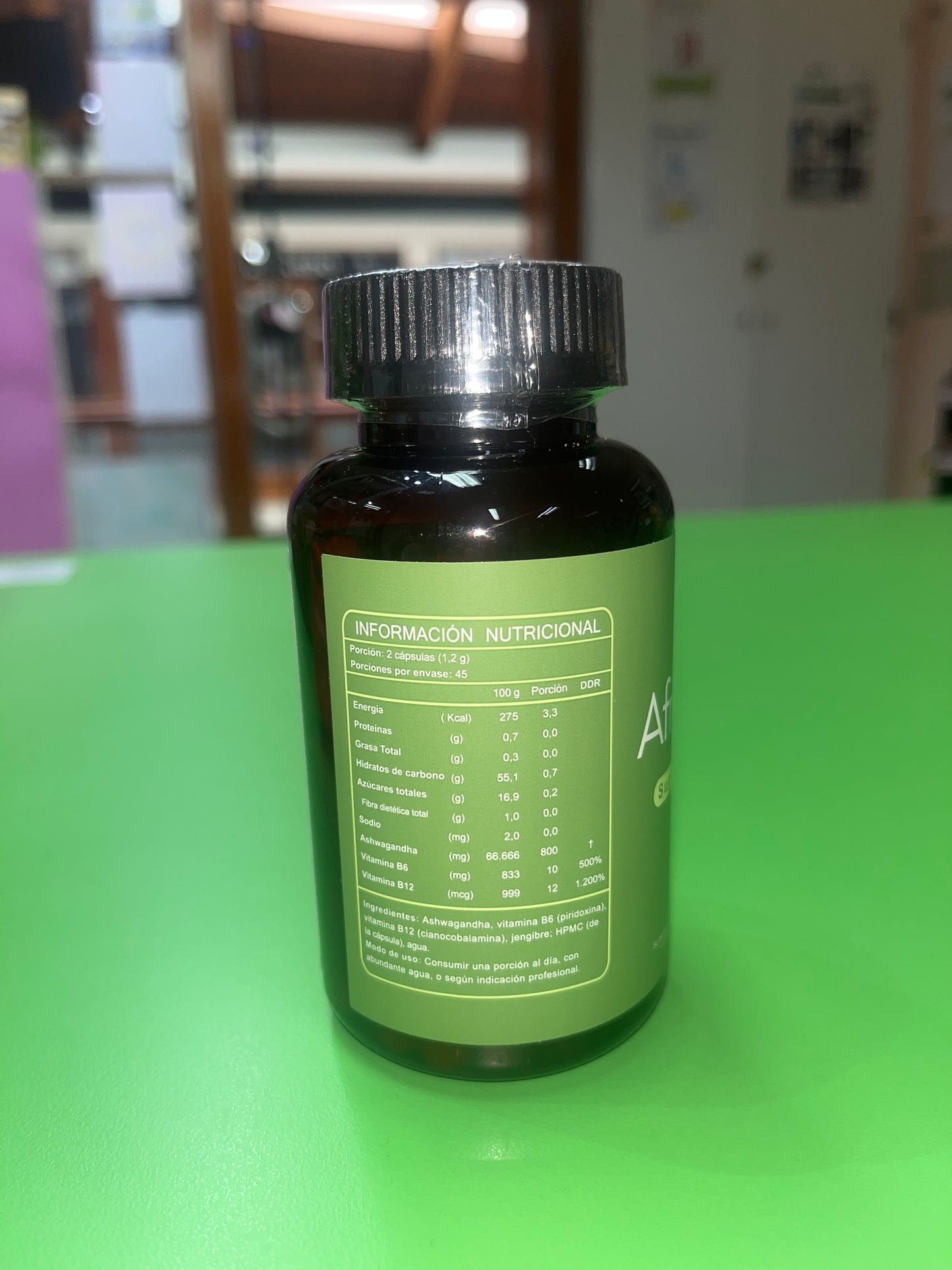 AFRICAN ROOT (ASHWAGANDHA) 400 MG X 90 CAPSULAS FNL
