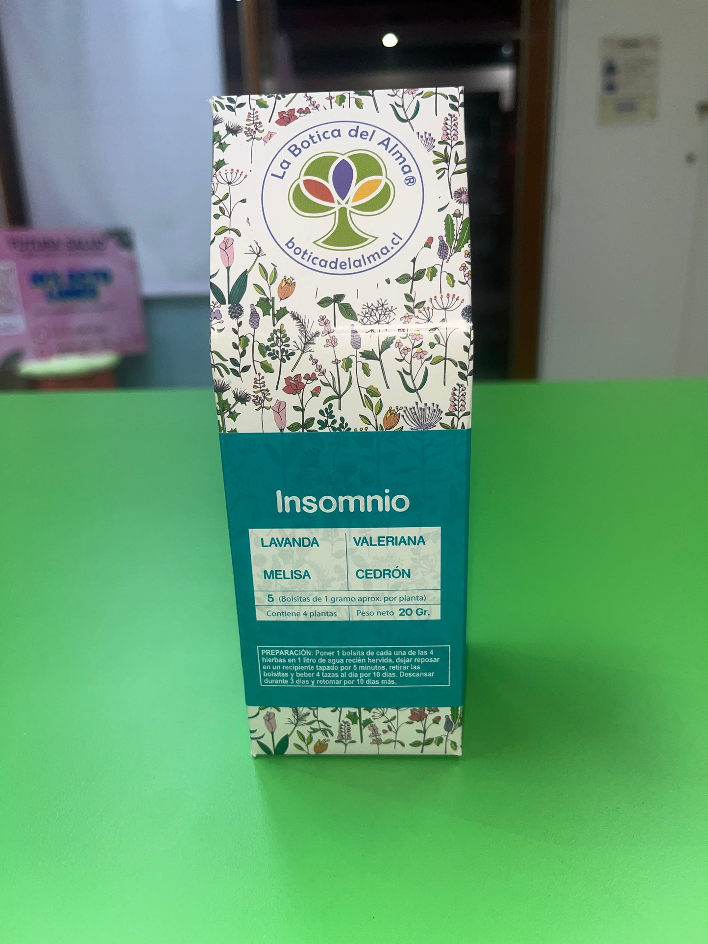 INSOMNIO BOLSAS DE TÉ