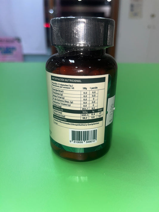 ZEOLITA 500 MG 90 CÁPSULAS KARUN LIFE