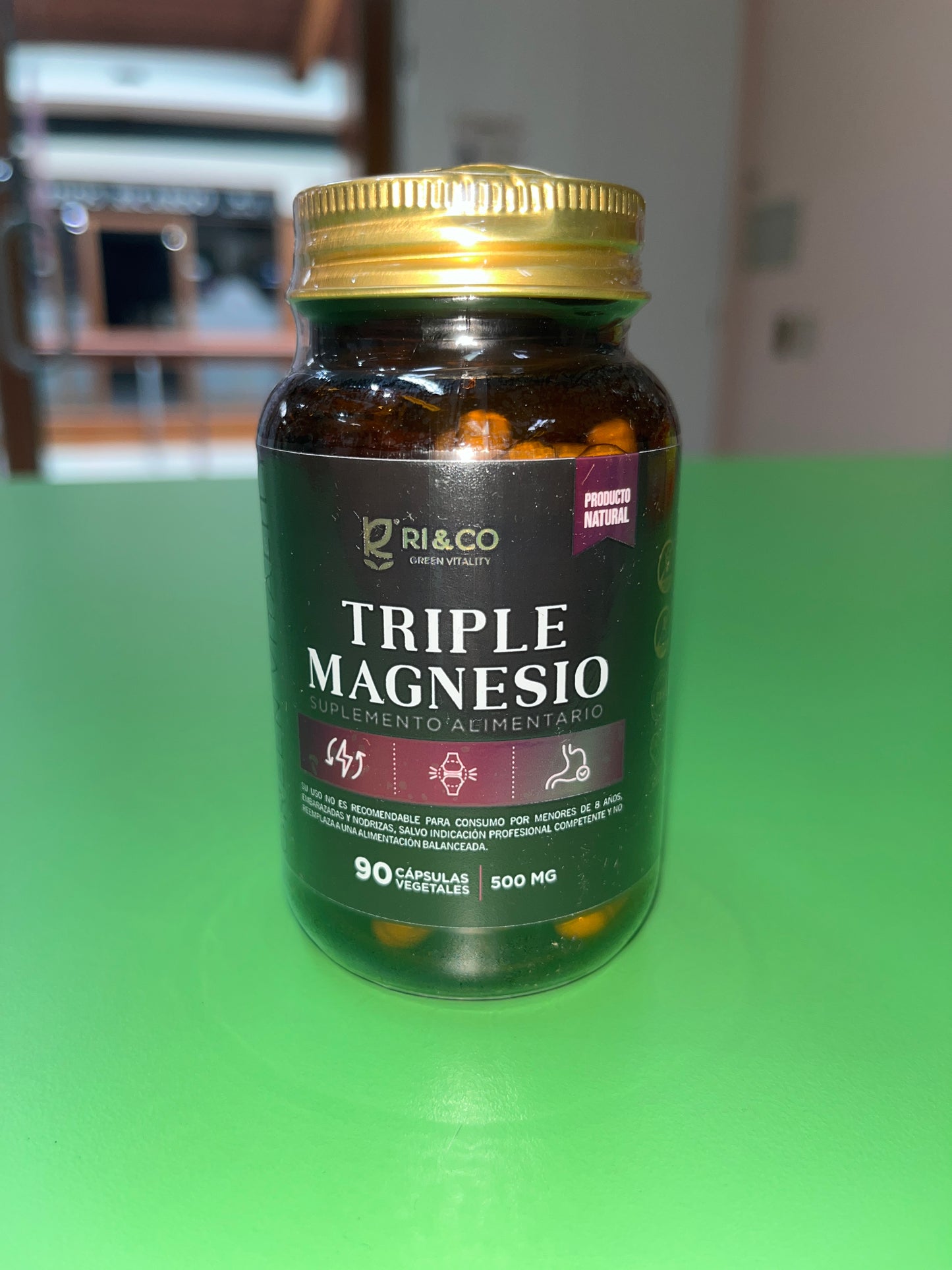 TRIPLE MAGNESIO X 90 CÁPSULAS VEGETALES RI AND CO