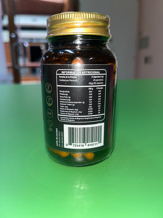 TRIPLE MAGNESIO X 90 CÁPSULAS VEGETALES RI AND CO