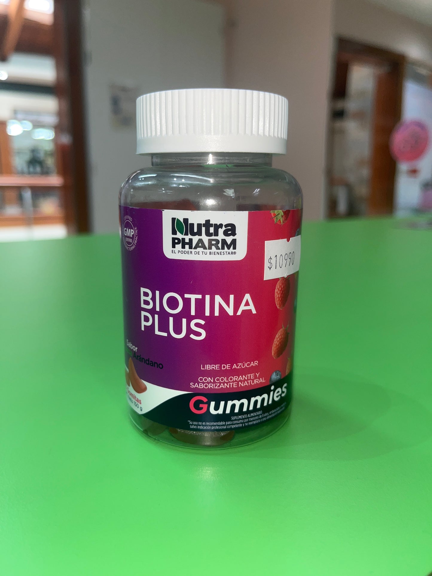 BIOTINA PLUS X 60 GOMITAS NUTRAPHARM