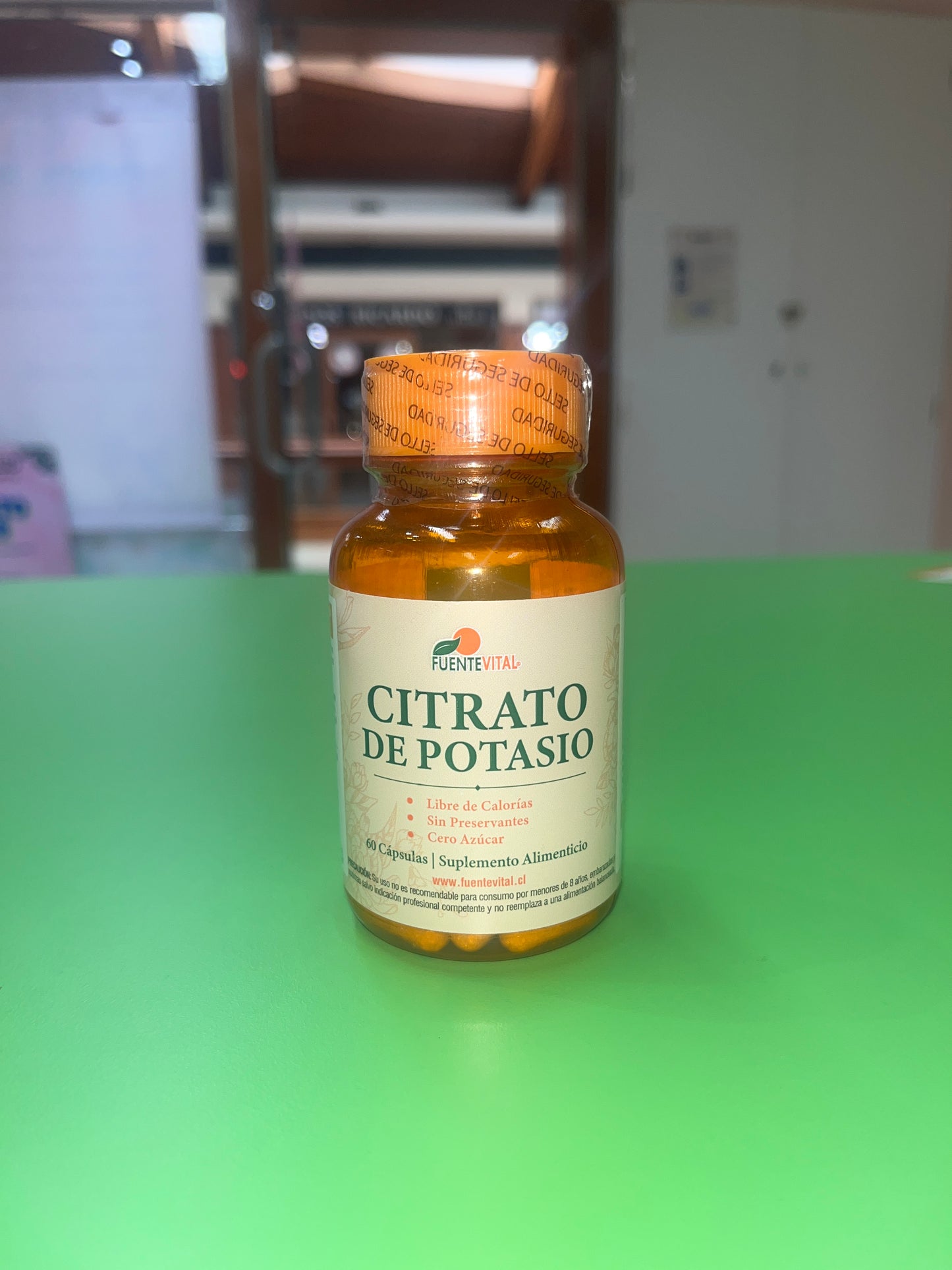 CITRATO DE POTASIO 800 MG X 60 CÁPSULAS FUENTE VITAL
