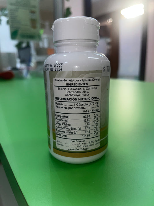 THYRODEX HIPO X 90 CÁPSULAS AURA VITALIS