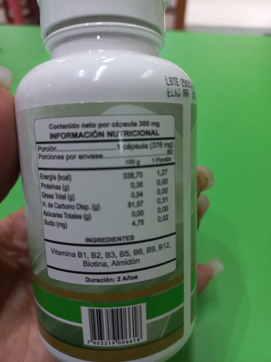 COMPLEJO B X 60 CÁPSULAS AURA VITALIS