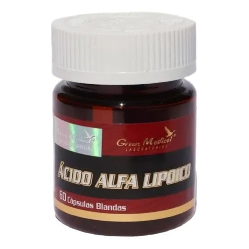 ÁCIDO ALFA LIPOICO X 60 CÁPSULAS BLANDAS GREEN MEDICAL