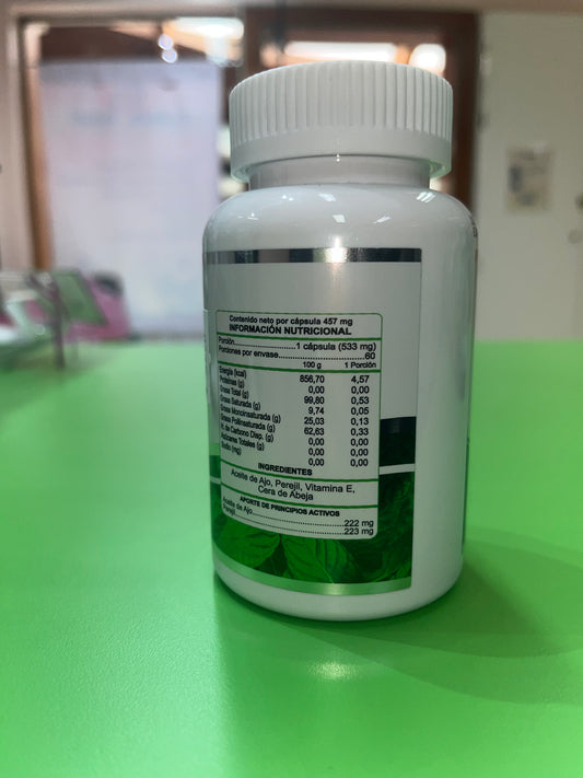 ACEITE AJO PEREJIL X 60 CÁPSULAS AURA VITALIS