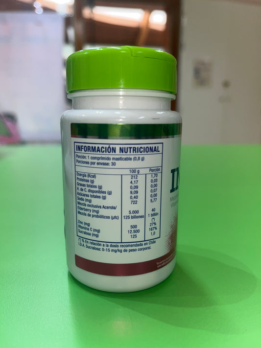 INMUNOBOOST Niños X 30 COMPRIMIDOS MASTICABLES NUTRAPHARM