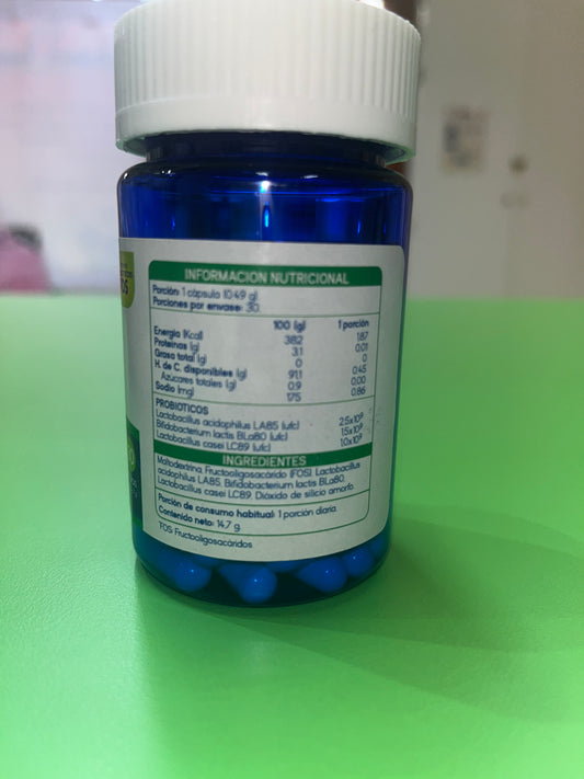 PROBIO3 5 BILLONES (PRE Y PROBIÓTICOS) 30 CÁPSULAS BLANDAS SUPLALIM