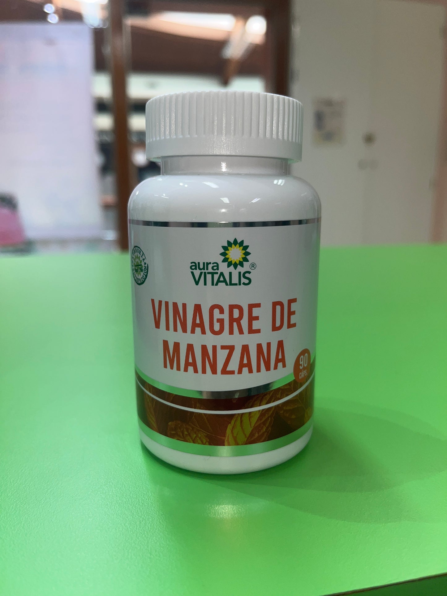 VINAGRE DE MANZANA (con lecitina de soya) X 90 CÁPSULAS