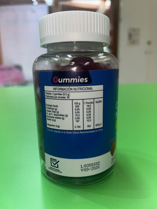 CITRATO DE MAGNESIO X 60 GOMITAS