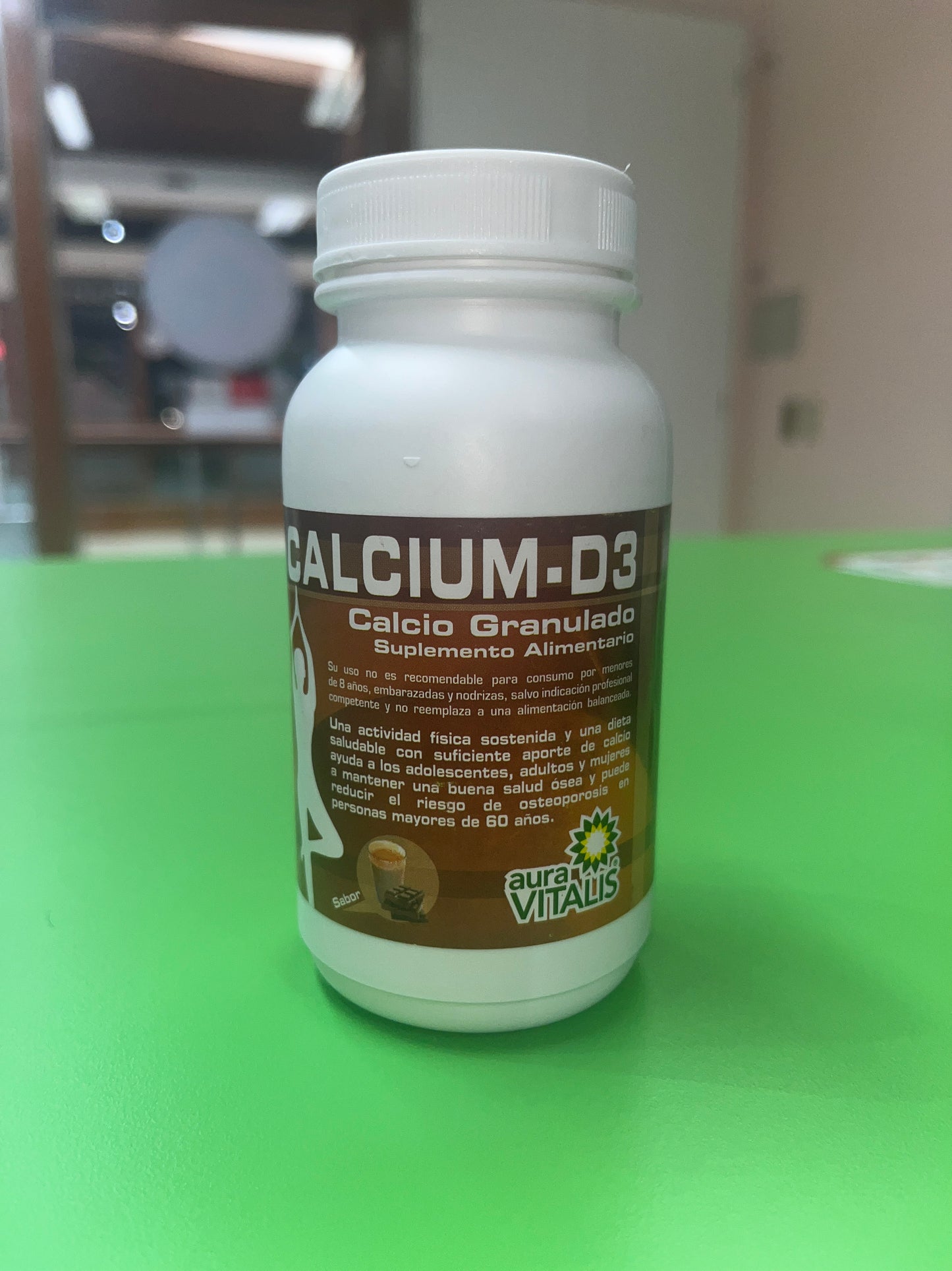 CALCIO D3 GRANULADO 110 GR AURA VITALIS