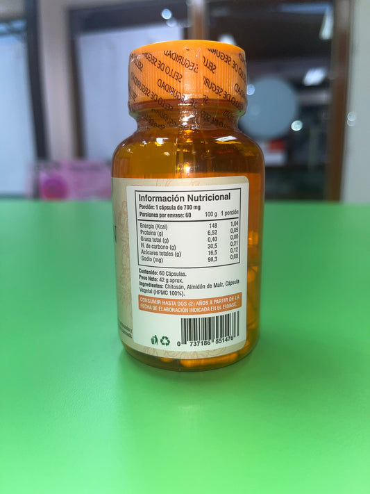 CHITOSAN X 60 CÁPSULAS FUENTE VITAL