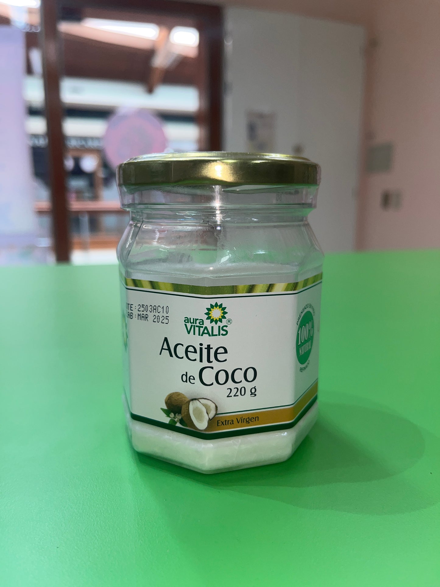 ACEITE DE COCO 220 GR AURA VITALIS