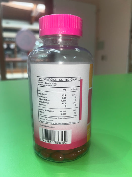 COENZIMA Q10 120 CÁPSULAS FNL