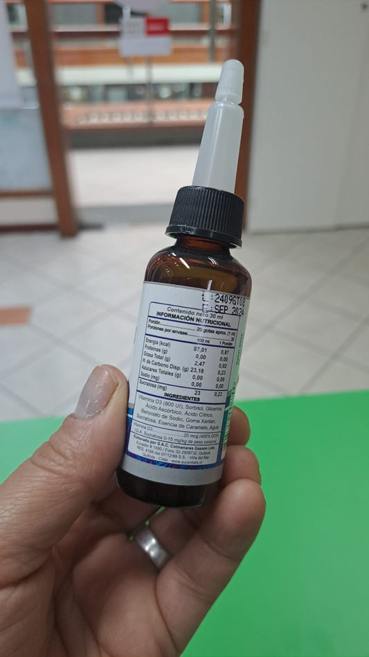 VITAMINA D3 800 UI GOTAS 30 ML