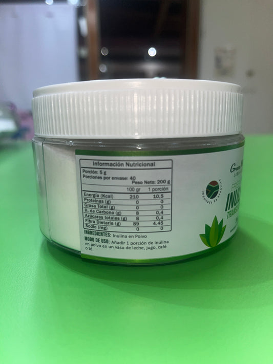 INULINA PREBIOTICO 200 HR POLVO GREEN MEDICAL