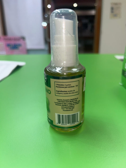 ACEITE DE ORÉGANO GOTAS GREEN MEDICAL