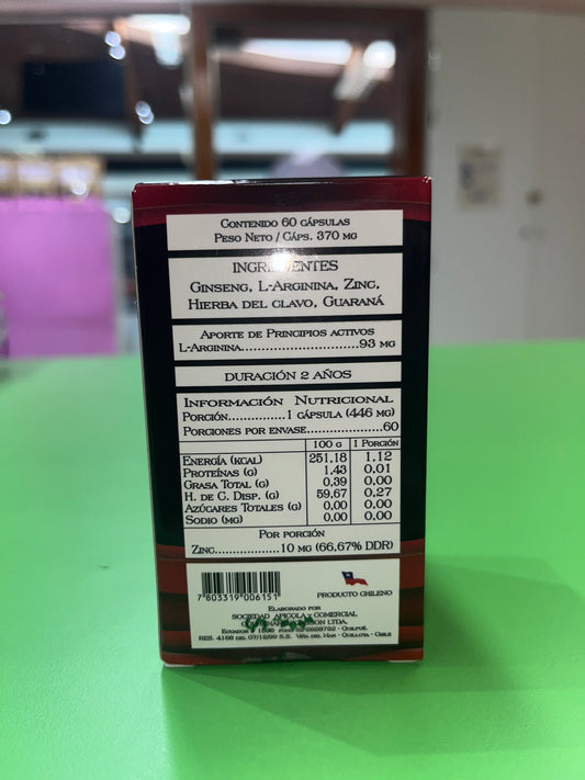 VITAL SX 60 CÁPSULAS AURA VLTALIS