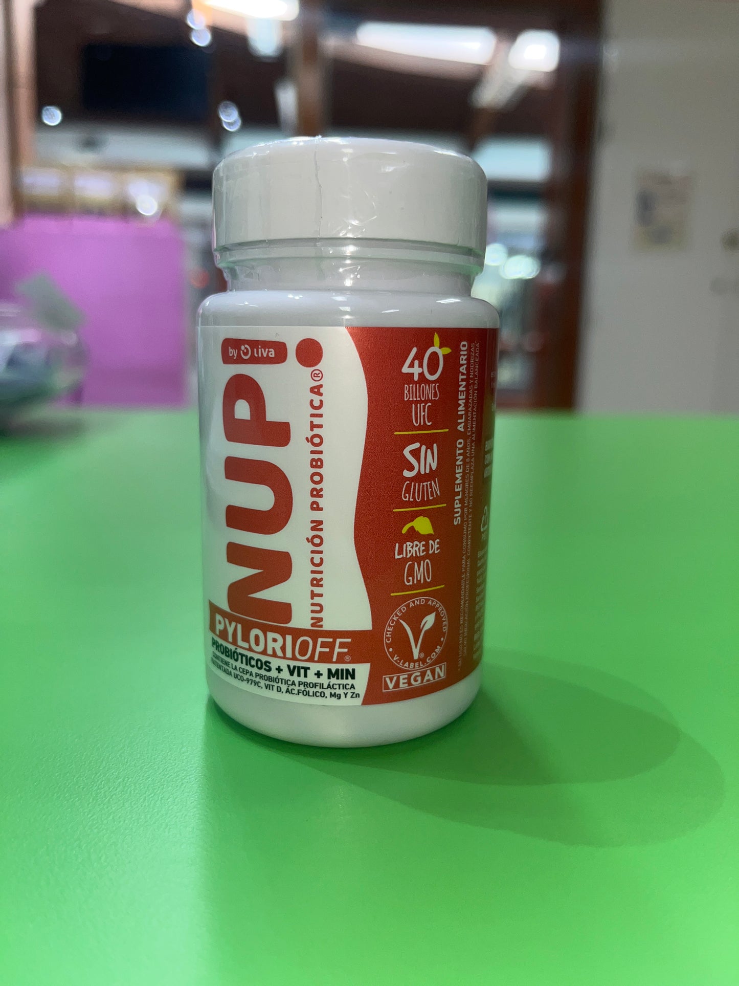 NUP PYLORI OFF 30 CÁPSULAS VEGETALES