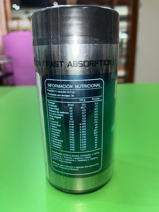 BCAA (aminoácidos de cadena ramificada)+ EAS 180 CÁPSULAS FNL