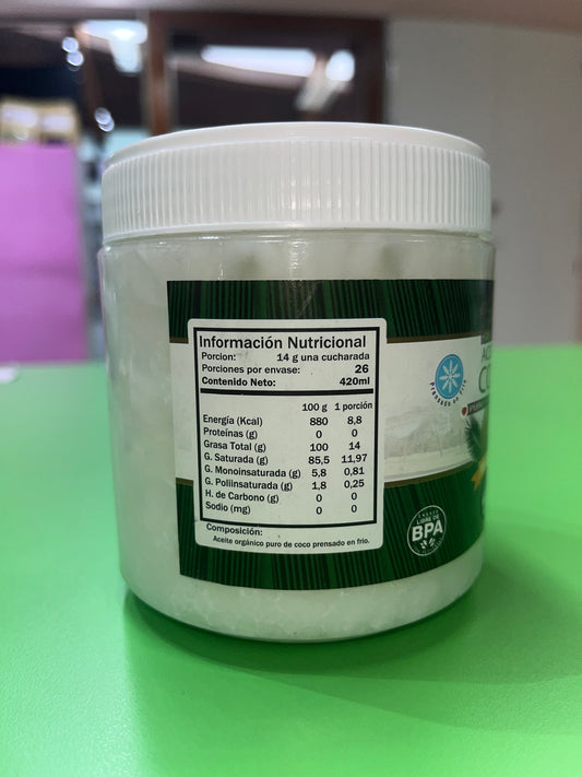 Aceite de coco 600 ml GREEN MEDICAL
