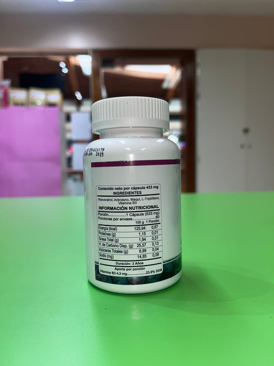 NAD + RESVERATROL 60 CÁPSULAS AUTAVITALIS