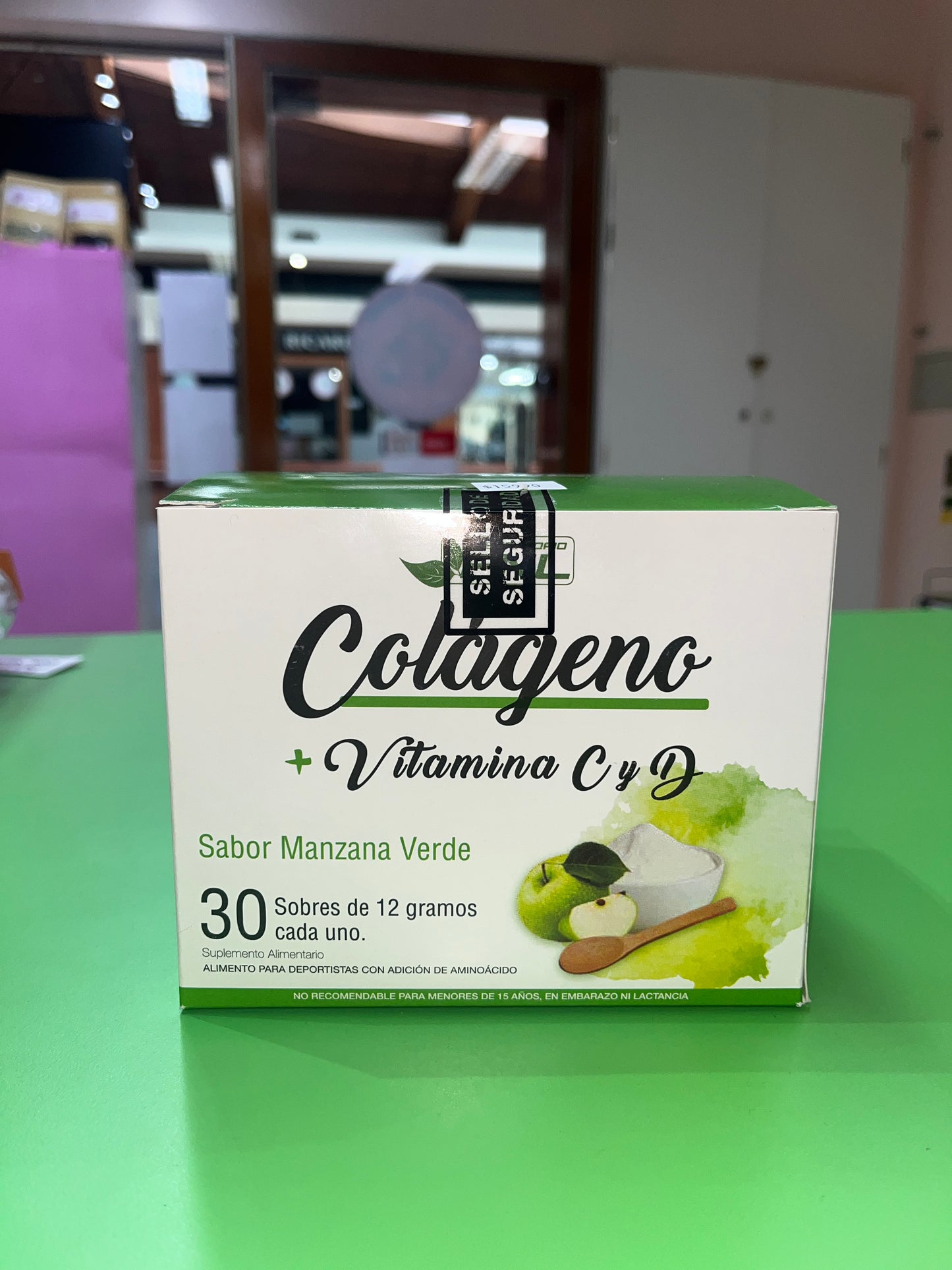 COLÁGENO 12 g X 30 SACHET MANZANA VERDE FNL