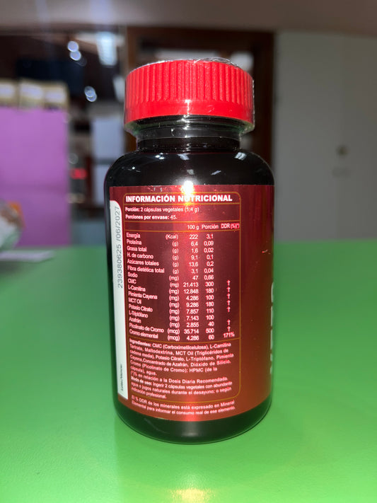 KETO RED (NON APETITE) 90 CÁPSULAS FNL