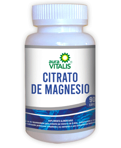 CITRATO DE MAGNESIO X 90 CAPSULAS AURA VITALIS