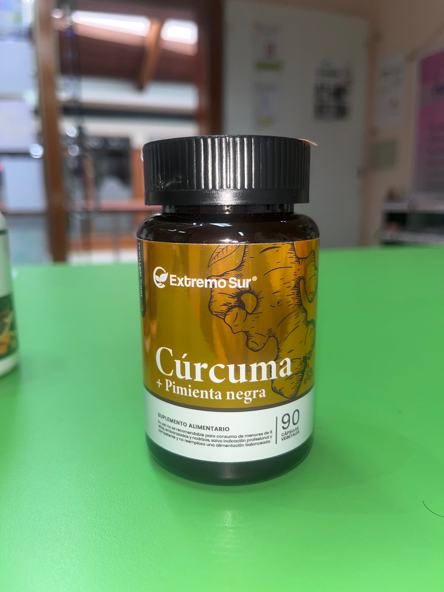 Cúrcuma pimienta negra 90 cápsulas vegetales ES