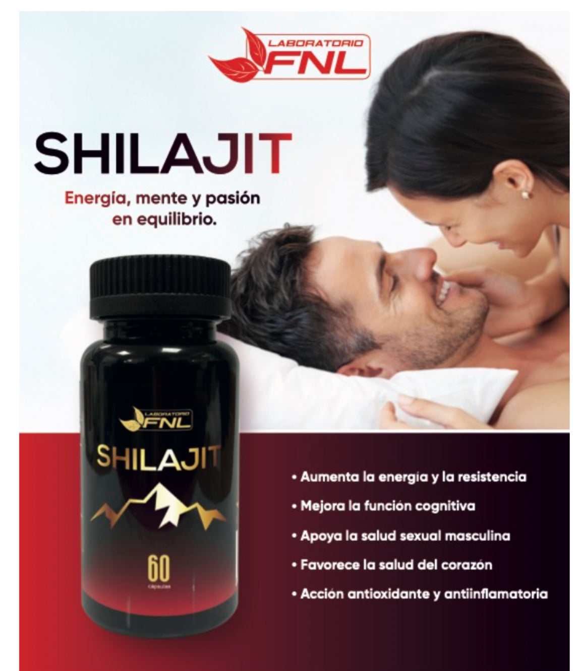SHILAJIT X 60 CÁPSULAS FNL