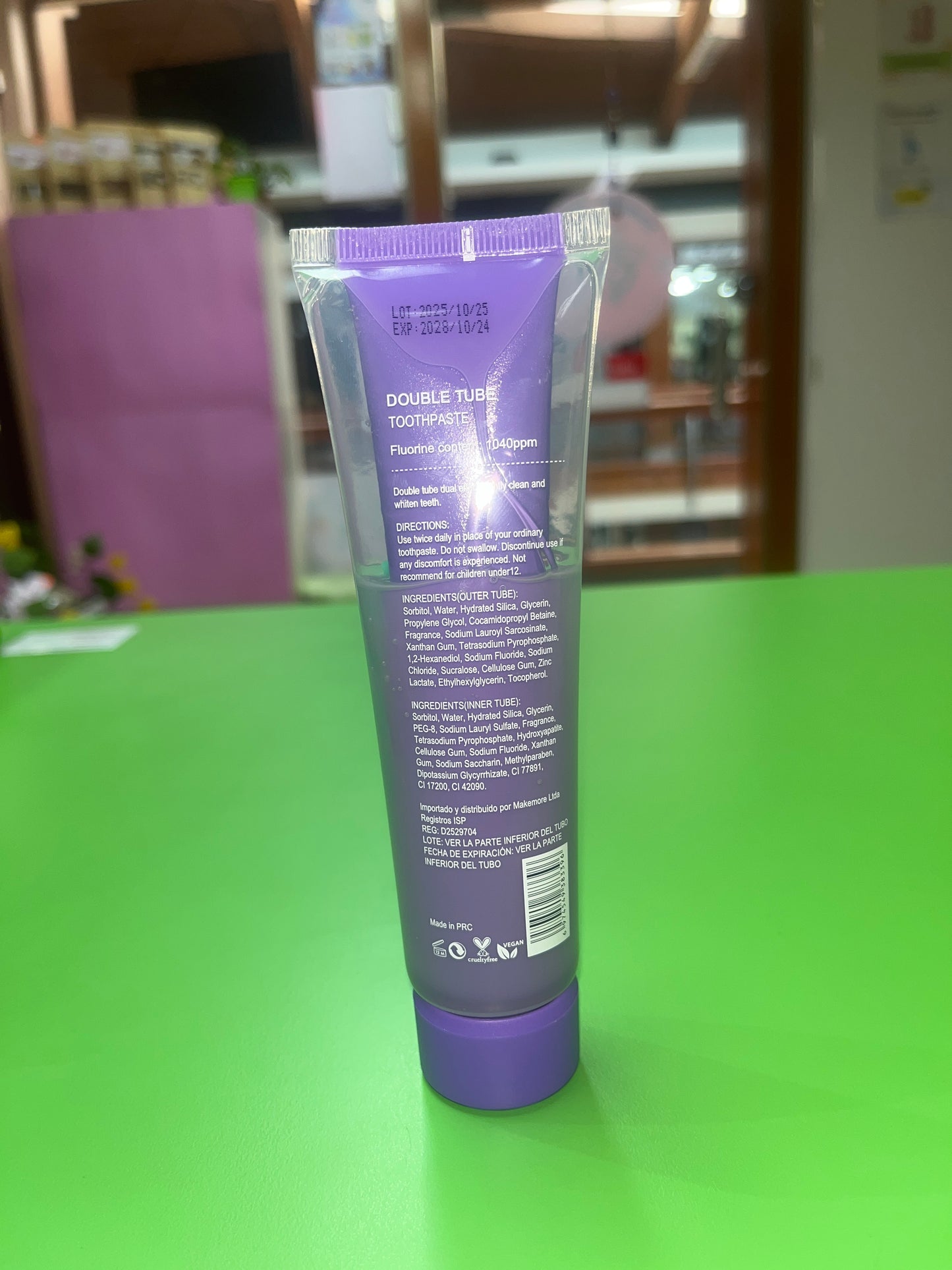 Pasta dental Dual Toothpaste Oh White teeth Misucka 100 gr