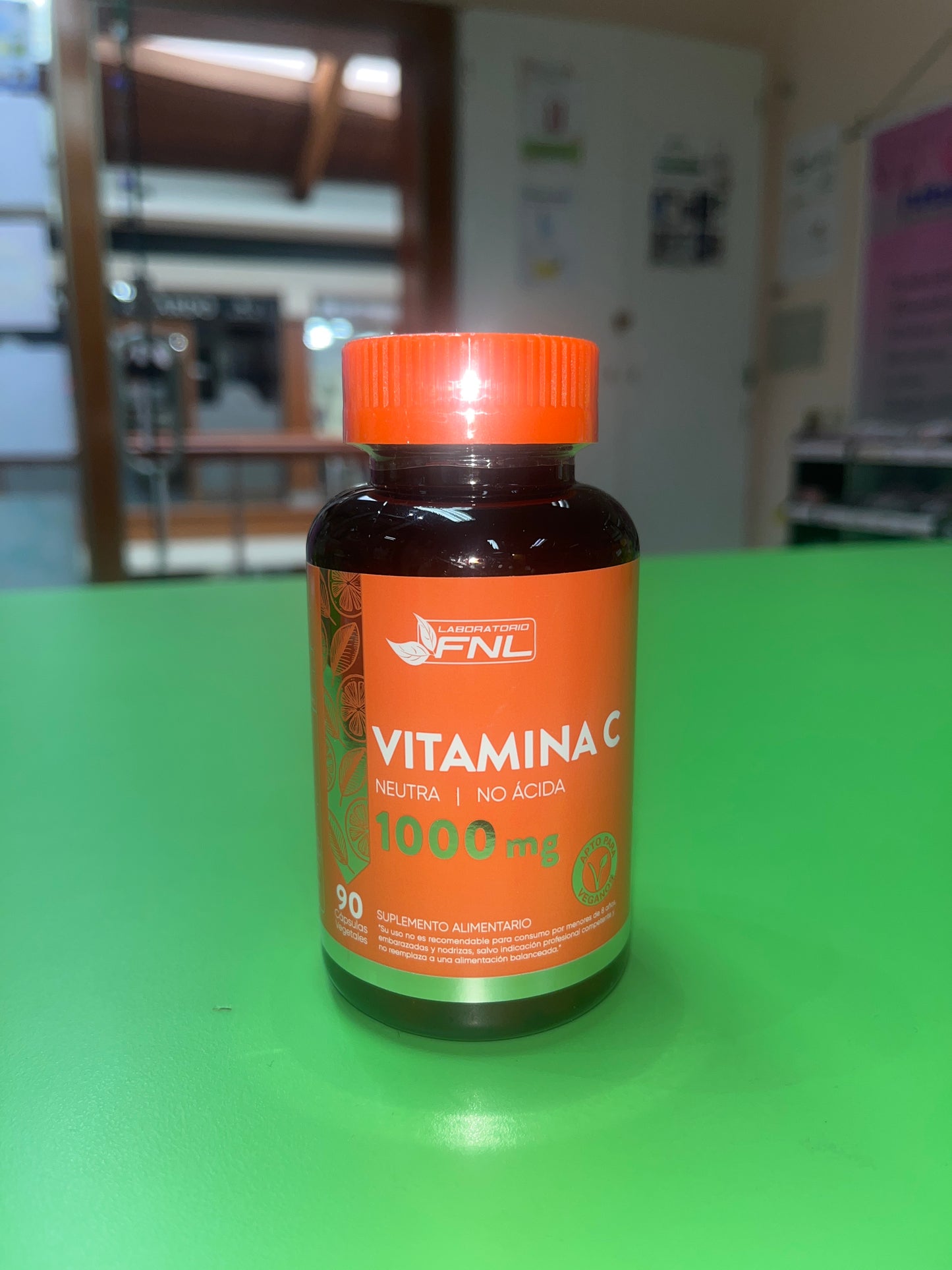 Vitamina C No ácida x 90 cápsulas FNL