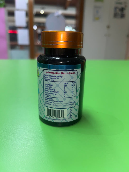VITAMINA D3 + K2 60 cápsulas GM