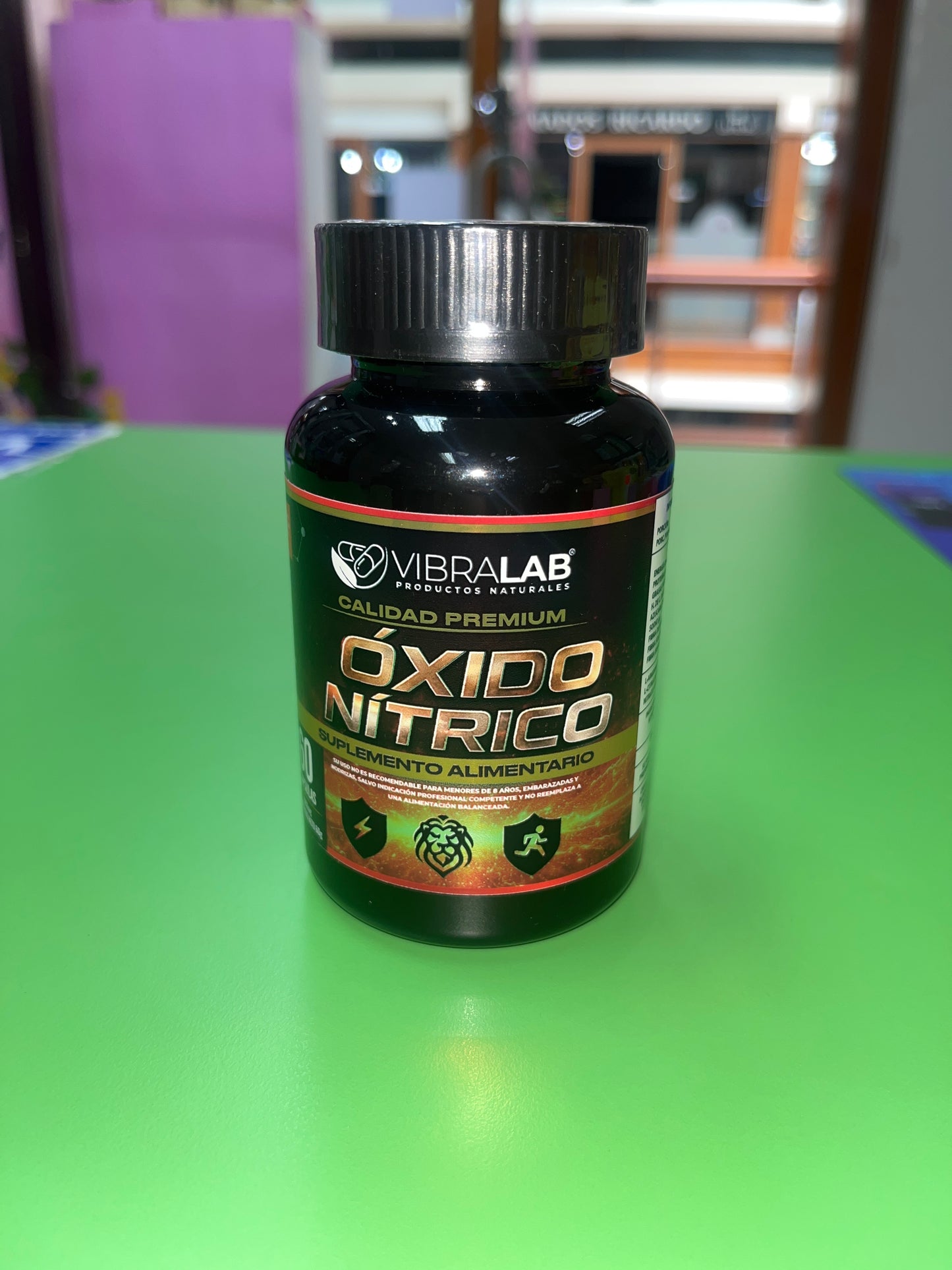 Óxido nítrico 1.000 mg 60 cápsulas Vibralab