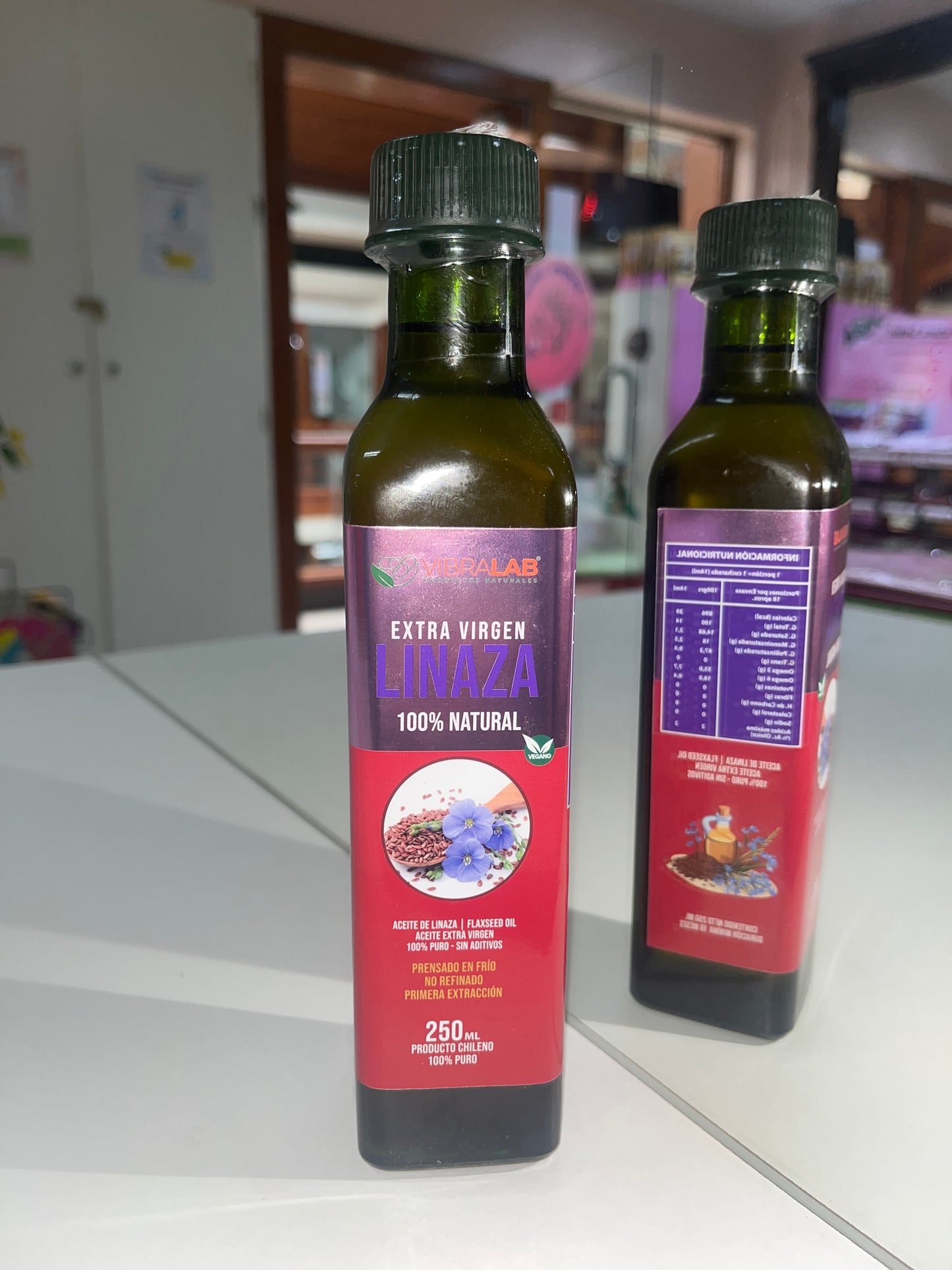 Aceite de linaza 250 ml Vibralab