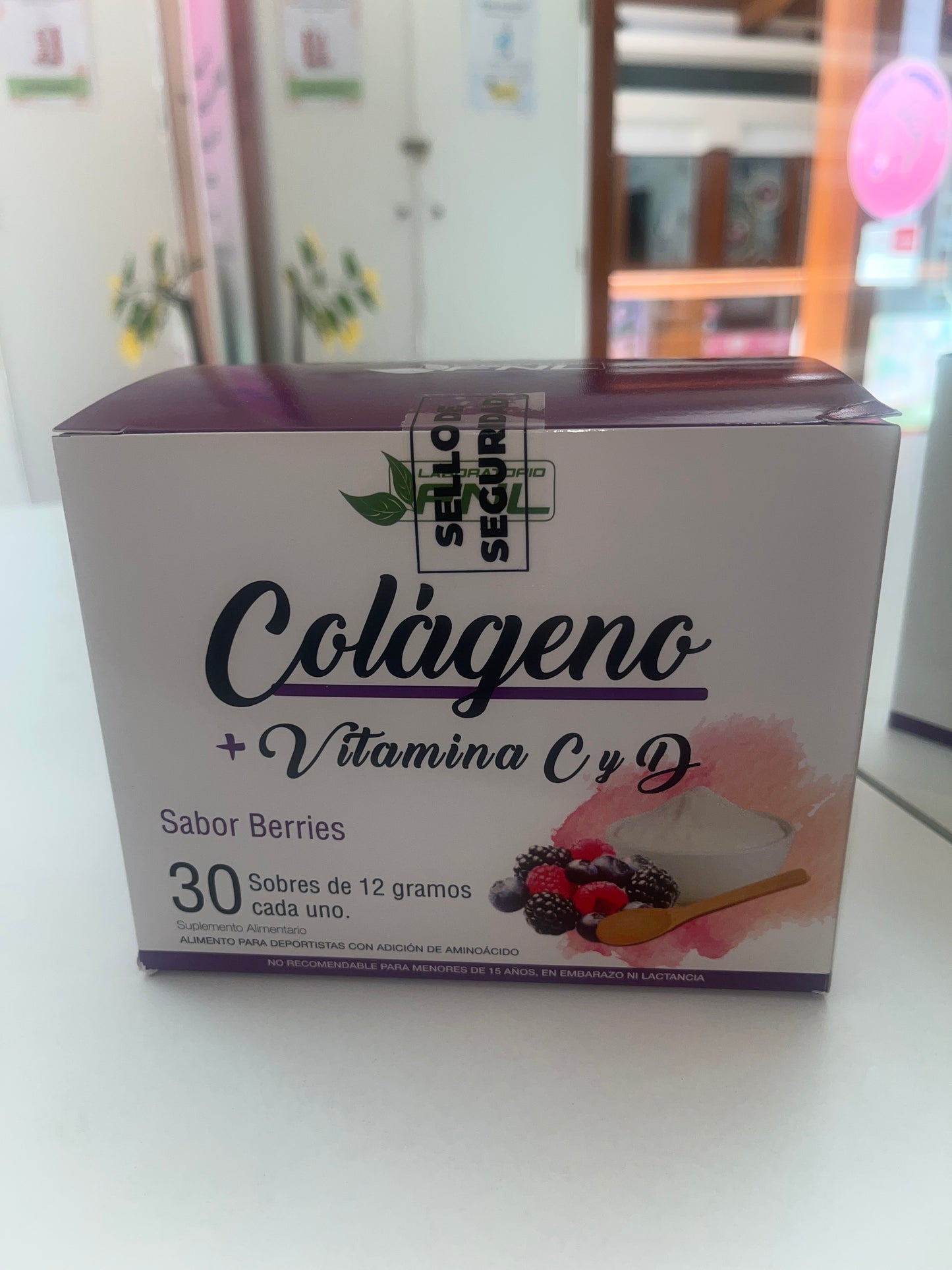Colágeno (vitamina C y D) 12 g FNL