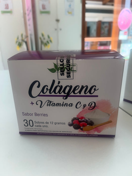 Colágeno (vitamina C y D) 12 g FNL