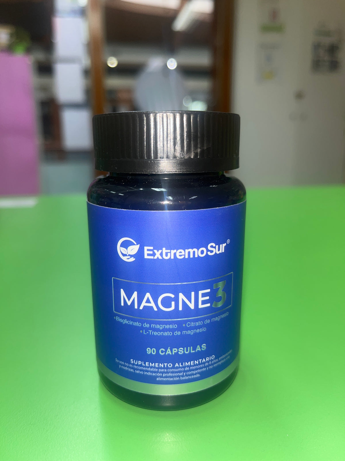 Magne3 (bisglicinato + citrato + L-treonato de magnesio) 90 cápsulas Extremo sur