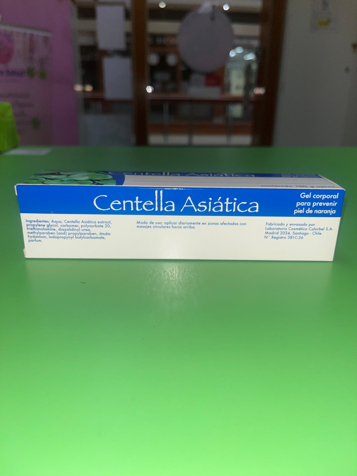 Gel centella asiática 100 gr GM