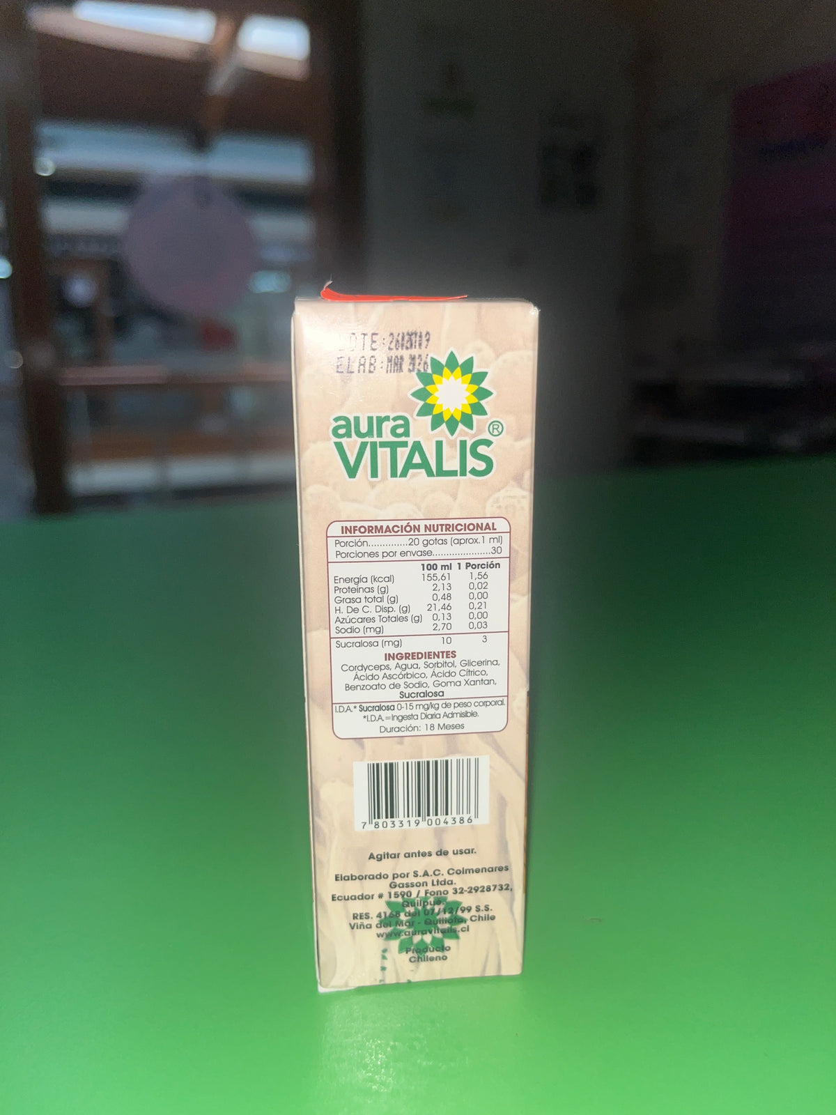 Cordyceps Fungi gotas 30 ml AV