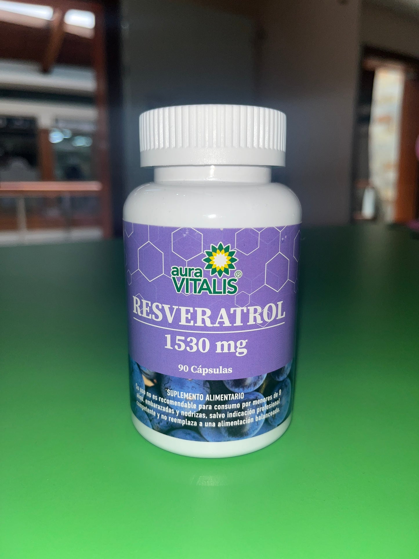 RESVERATROL 1530 MG X 90 CÁPSULAS AURA VITALIS